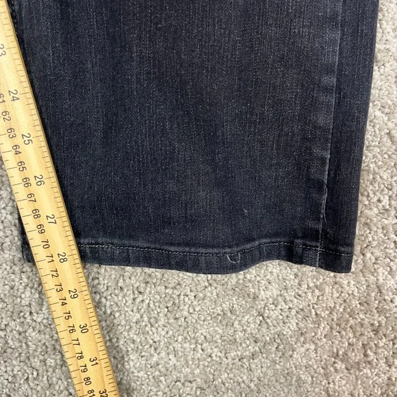 Wrangler‎ Authentics Mens Dark Wash Straight Leg Jeans 42x29 Stretch Waistband
